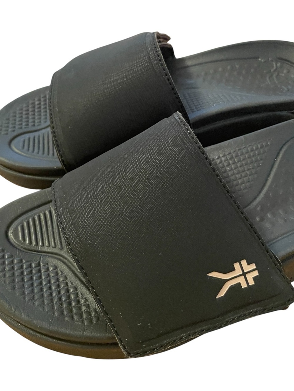 Kuru MOMENT Women's Slides Black Size 8 Velcro Close - Picture 3 of 8
